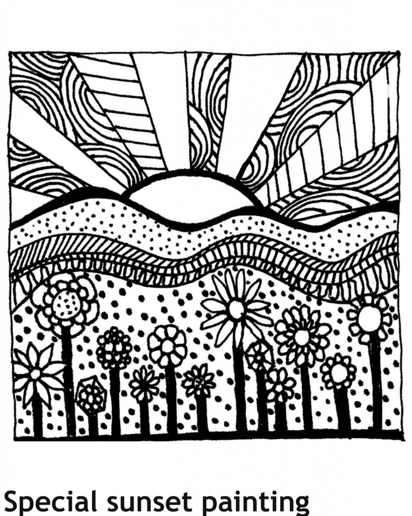 Free Coloring Pages For Young Adults